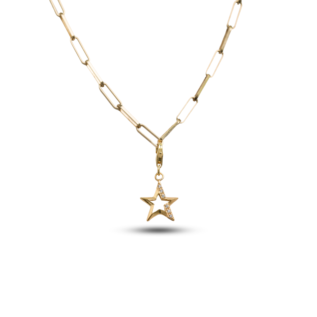 Csillag Szimbólum Charm