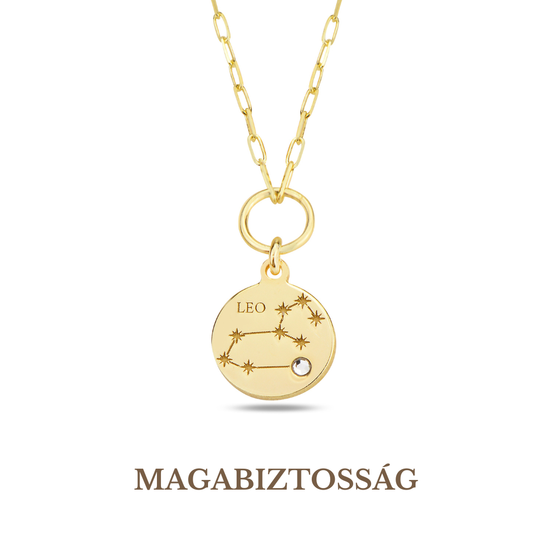 Leo Zodiac Star Sign Necklace