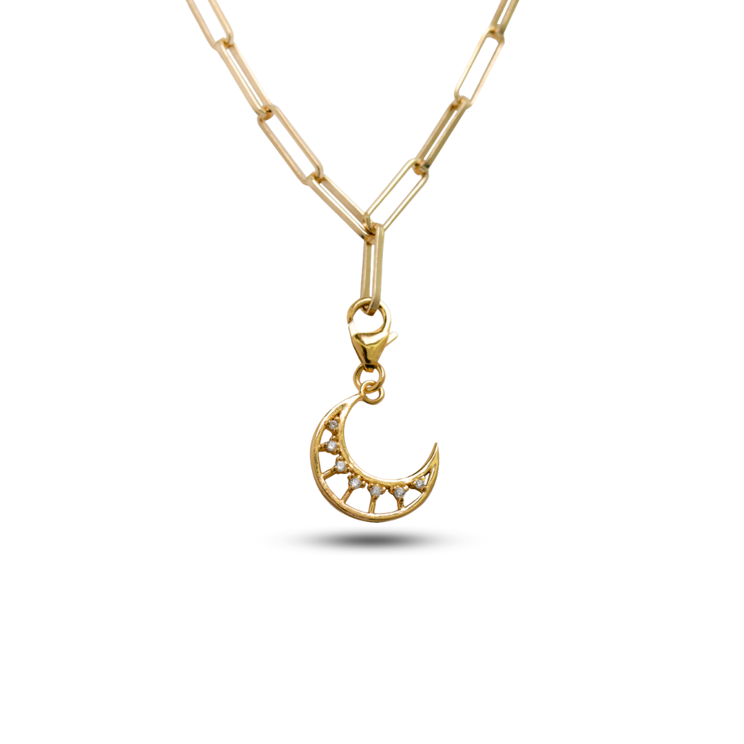 Moon Symbol Charm
