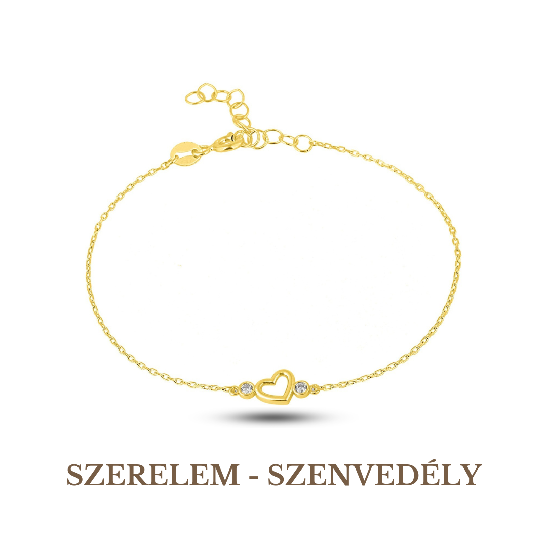 Szív Szimbólum Karkötő