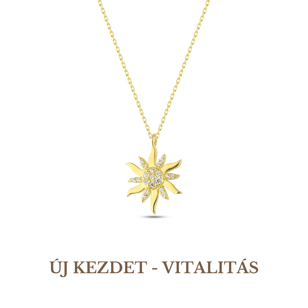Sun Symbol Necklace