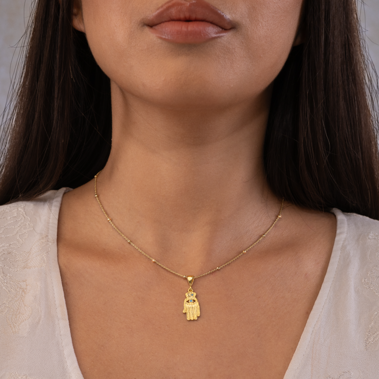 Hamsa, Evil Eye Symbol Pendant