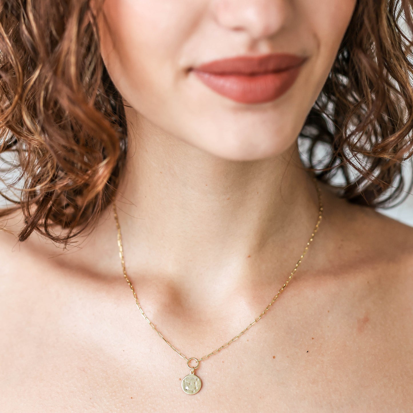 Capricorn Zodiac Star Sign Necklace