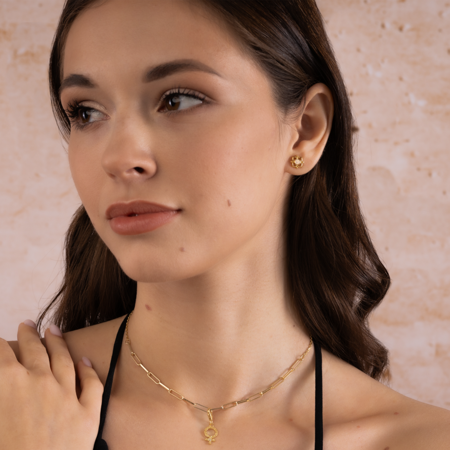 Női Jegy Szimbólum Charm