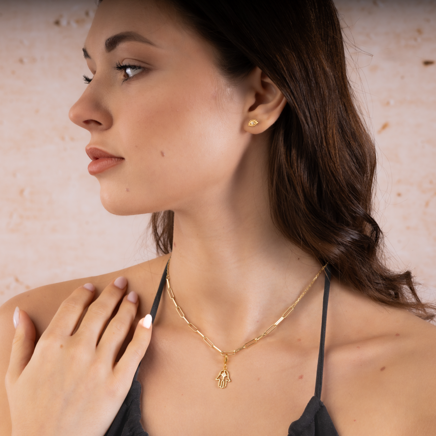 Hamsa Szimbólum Charm