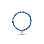 Lapis Lazuli Szeptember Születéskő Karkötő