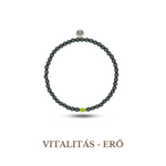 Birthstone August - Peridot Gemstone Man Bracelet