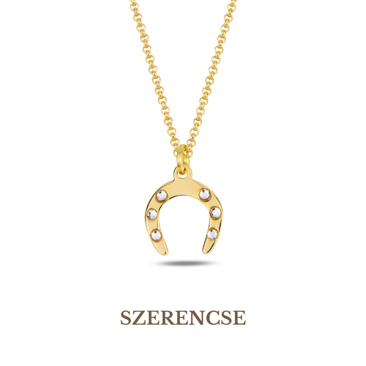 Lucky Horseshoe Symbol Necklace