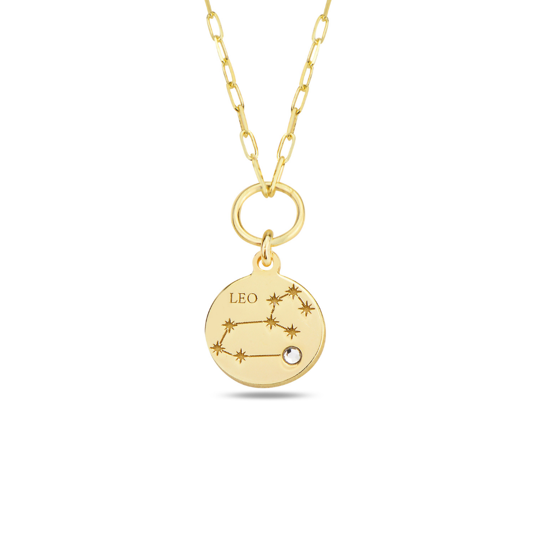 Leo Zodiac Necklace - Your radiance is your superpower