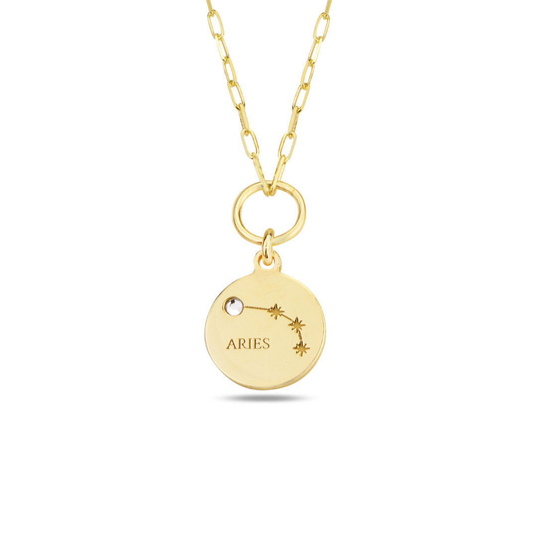 Aries Zodiac Necklace - Your courage is your superpower