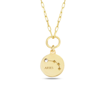 Aries Zodiac Necklace - Your courage is your superpower
