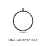 Birthstone March - Aquamarine Gemstone Man Bracelet