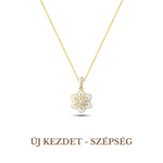 Flower Symbol Necklace