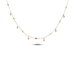 Rombusz Szimbólum, Charm Choker Nyaklánc