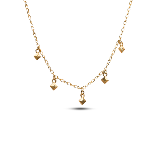 Rhombus Symbol, Charm Choker Necklace