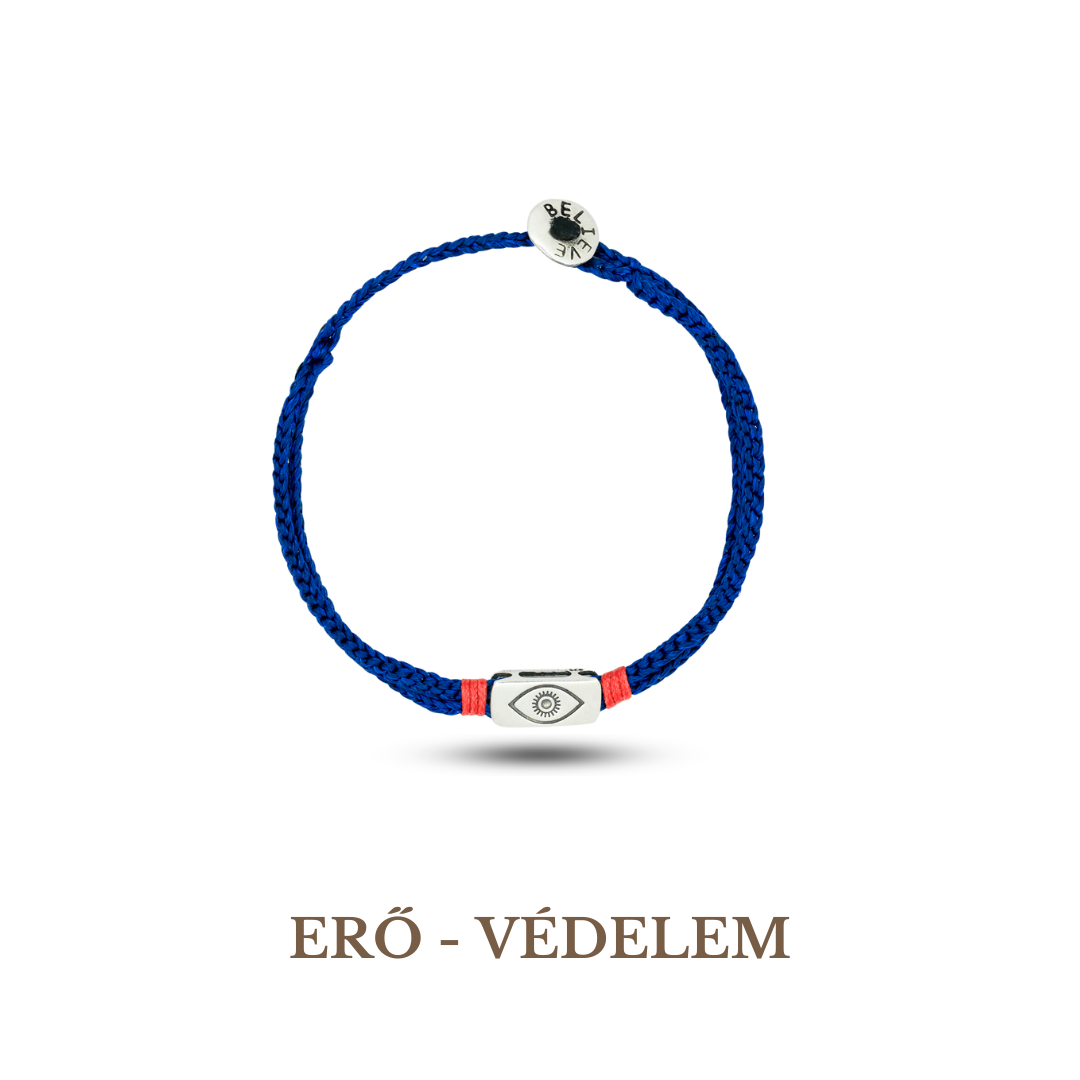 Evil Eye Symbol Blue String