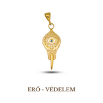 Evil Eye, Fraternity Pin Symbol Pendant