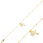 cross symbol, protection, faith, Swarovski crystal, silver, gold