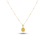 evil eye, turquoise, pendant, protection, lucky, 925 sterling silver, gold-plated