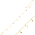 evil eye, symbol, protection, star, Swarovski crystal, silver, gold