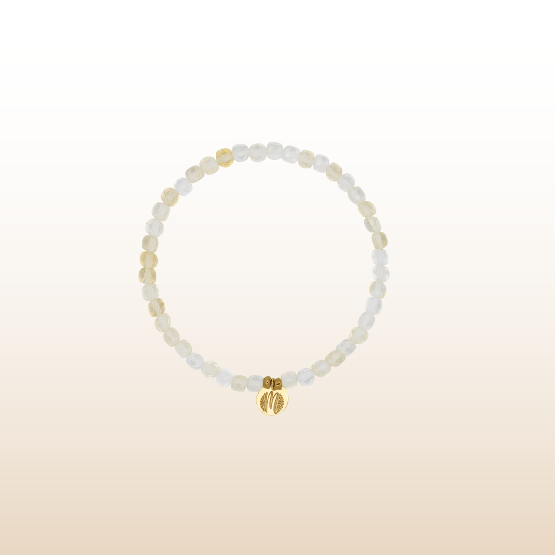 Positive Mindset 🪬 Citrine November Birthstone Bracelet