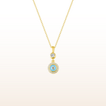 necklace, evil eye, protection