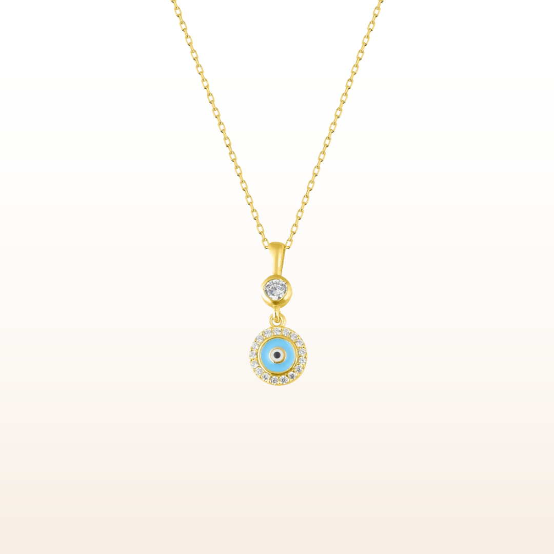 necklace, evil eye, protection