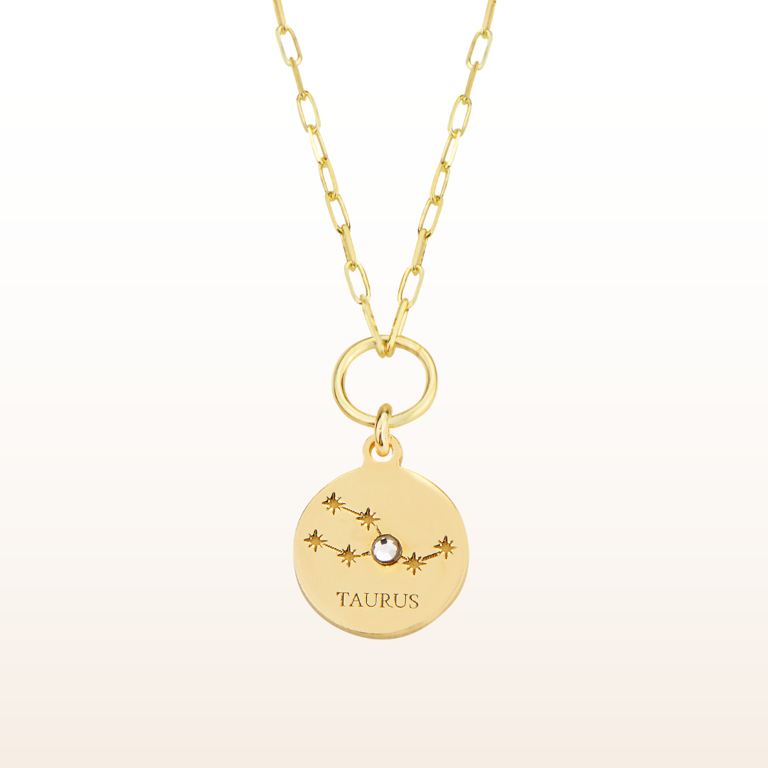 zodiac, taurus, spiritual necklace, mystique karma