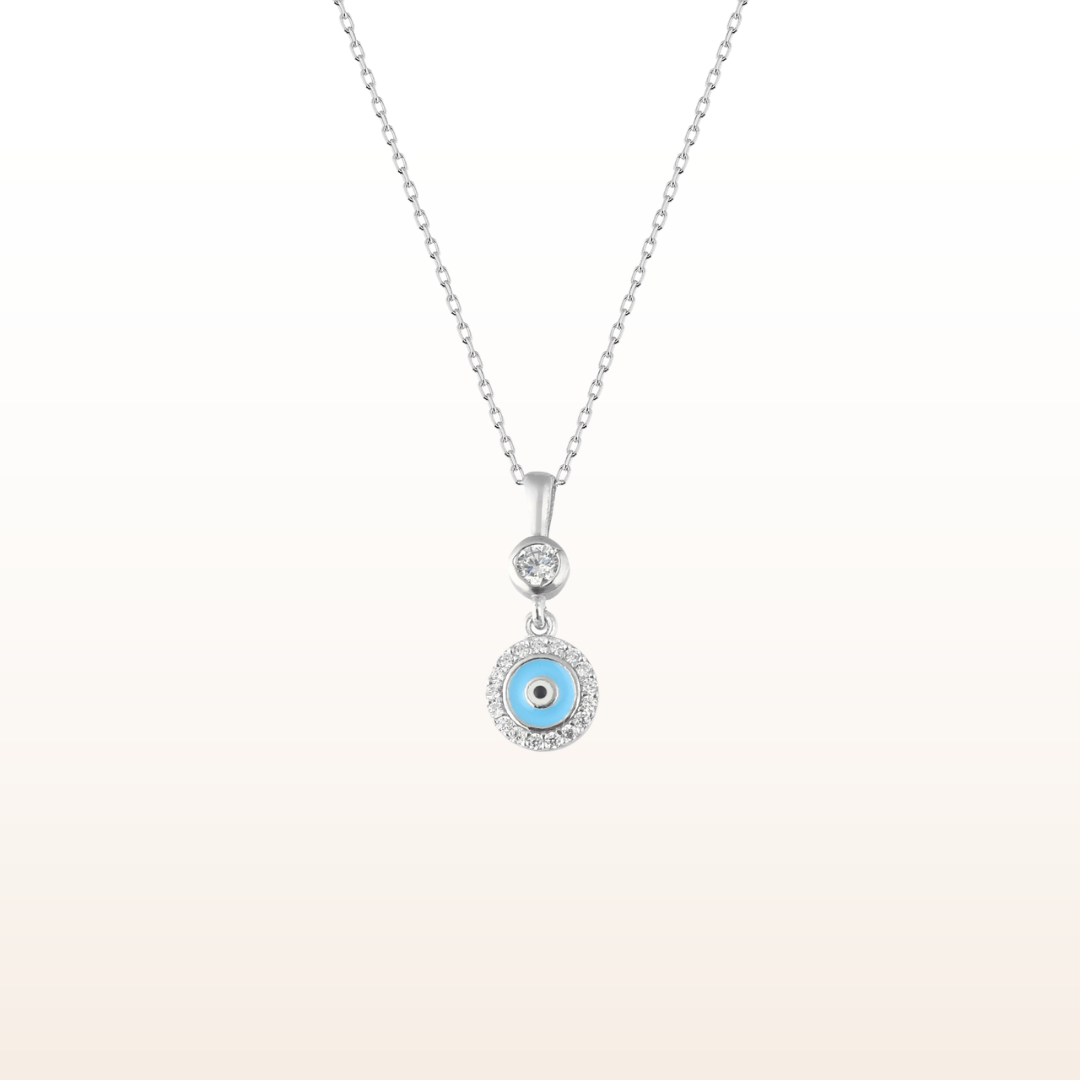 necklace, evil eye, protection