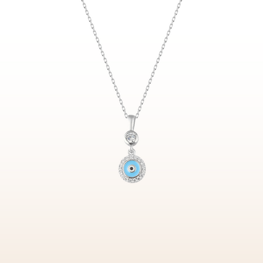 necklace, evil eye, protection