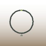 Peridot august birthstone bracelet, gemstone, spiritual, jewelry, Mystique Karma