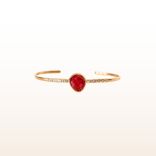 Infinite Power 🪬 Ruby Bangle