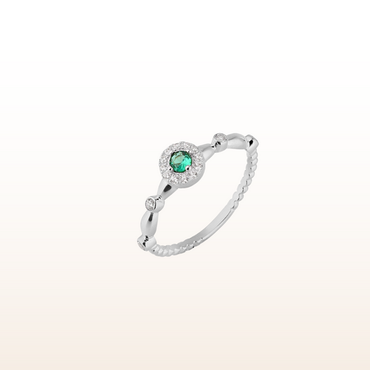 new beginning, balance and harmony, ring, green, flower